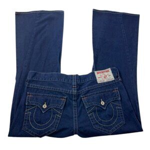 True Religion Men's Bootcut Jeans - Dark Blue